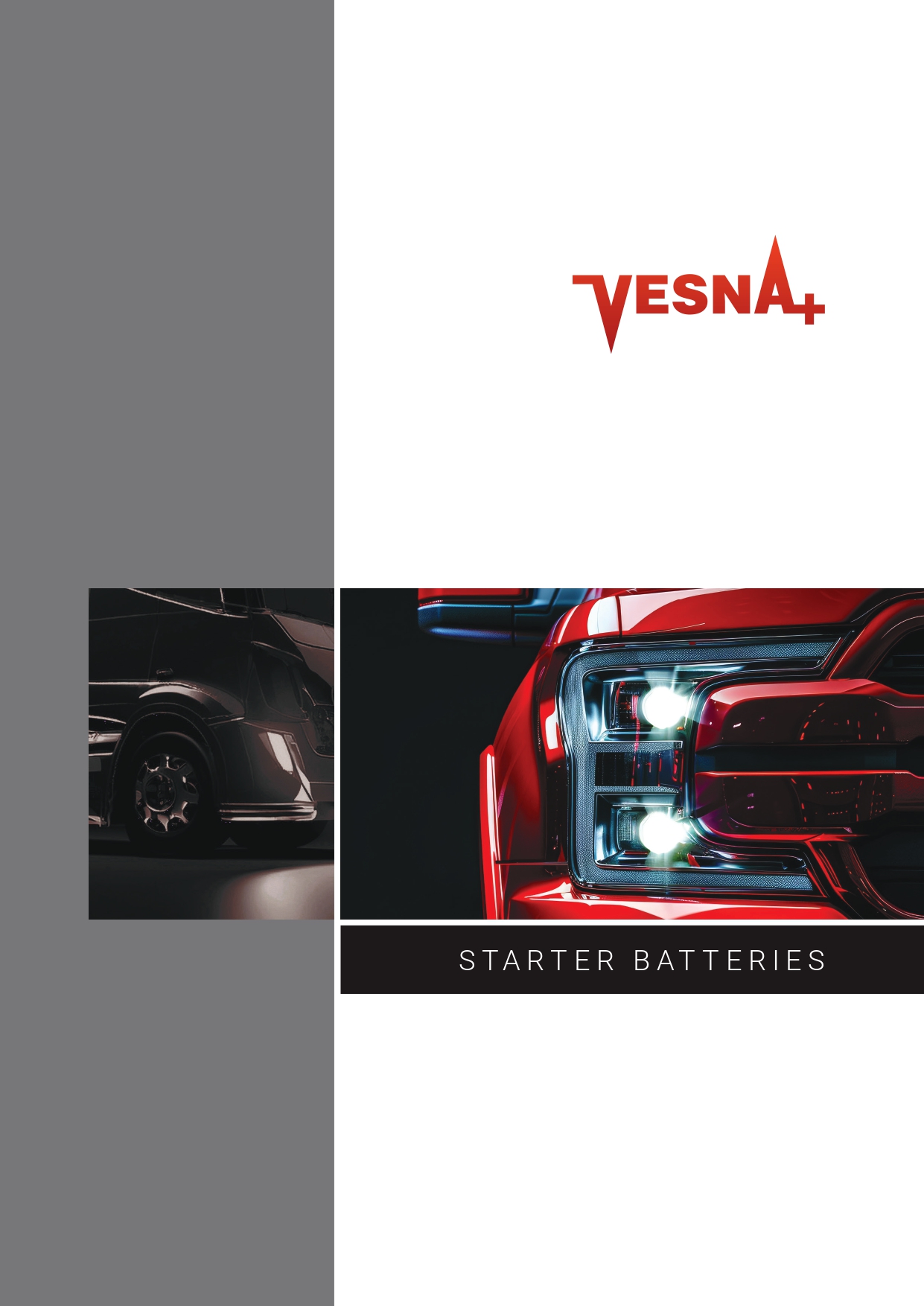 Vesna Starter Batteries catalogue cover